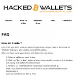 HACKED BTC WALLETS