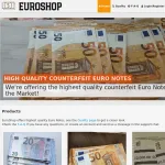 EuroShop: Highest Quality Counterfeit Euro Notes
