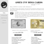 Buy AMEX, Visa, Non VBV CC, and Prepaid Cards | Verified & Secure 