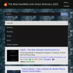 Wiki Link Hidden Sites Tor .onion urls directories - DarkWeb Service