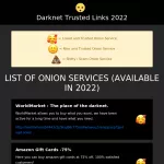 Darknet Trusted Links