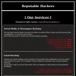 Reputable Hackers - Reputable DarkNet Hacking Team