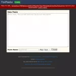 TorPaste - Encrypted Pastebin clone for Tor