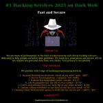 #1 Hacking Services 2025 on Dark Web